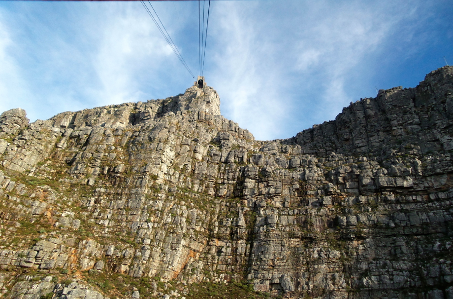 Cable Car Table Mountain Going Up